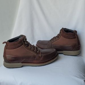 Sebago Concord Mid Dark Brown Boots in a size 11.5